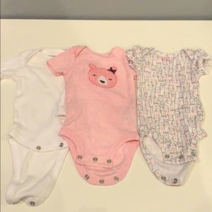 5 for $25! 3 pack girls onesie!